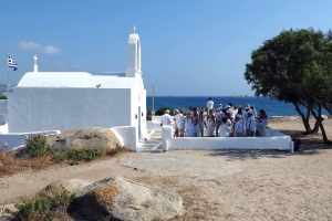 Hochzeit in Griechenland mit Kirche